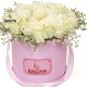 Roses and Carnations Box Bouquet