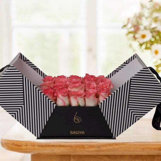 20 PINK ROSES BOX 20 PINK ROSES BOX