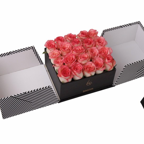 20 PINK ROSES BOX 20 PINK ROSES BOX